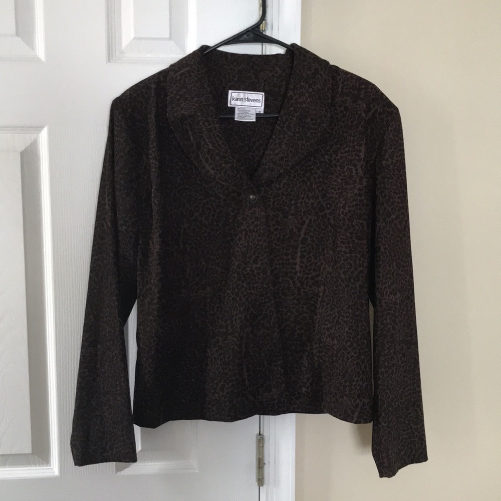 Karen Stevens Suit Size 8 - Picture 4 of 6